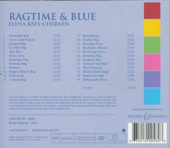 CD Elena Kats-Chernin: Ragtime & Blue