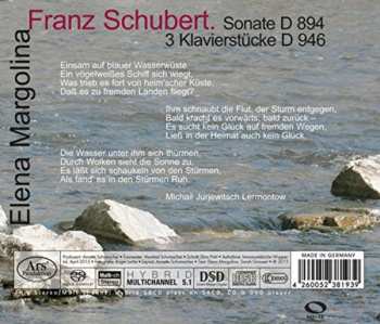 SACD Franz Schubert: iano Sonata No. 18 in G Major, Op. 78, D. 894 & 3 Klavierstücke, D. 946