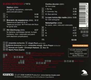 CD Elena Mendoza: Nebelsplitter
