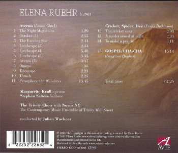 CD Elena Ruehr: Averno
