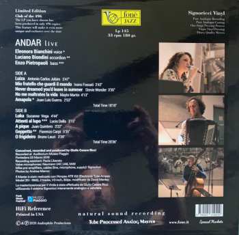 LP Enzo Pietropaoli: ANDAR live LTD