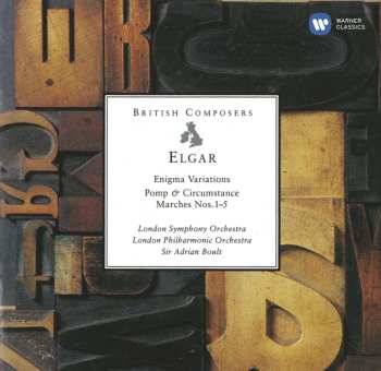 CD Sir Adrian Boult: Enigma Variations • Pomp & Circumstance Marches Nos.1–5