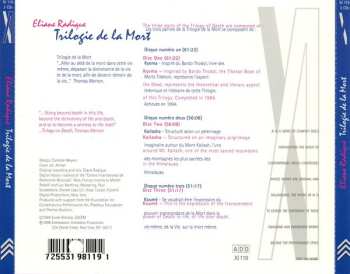 3CD Eliane Radigue: Trilogie De La Mort