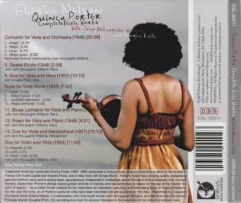 CD Quincy Porter: Complete Viola Works