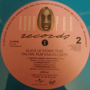 2LP Elio E Le Storie Tese: Italyan, Rum Casusu Çikti CLR | LTD