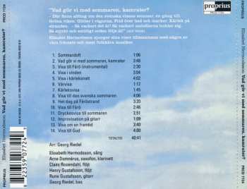 CD Elisabet Hermodsson: Vad Gör Vi Med Sommaren, Kamrater?