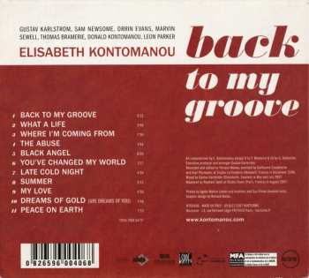 CD Elisabeth Kontomanou: Back To My Groove