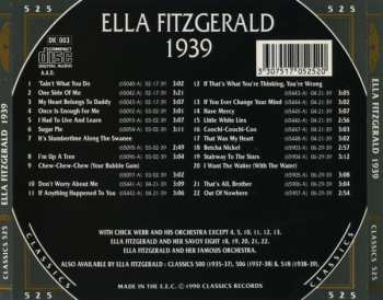 CD Ella Fitzgerald: 1939