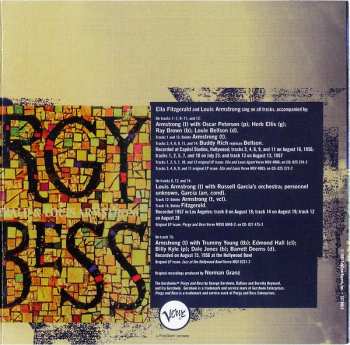 CD Louis Armstrong: Best Of Ella Fitzgerald & Louis Armstrong On Verve
