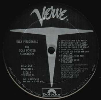 2LP Ella Fitzgerald: The Cole Porter Songbook (2xLP) MADE IN INDIA
