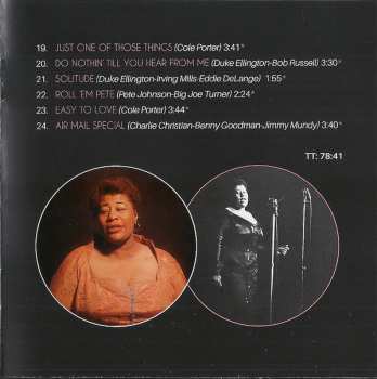 CD Ella Fitzgerald: The Legendary Rome Concert