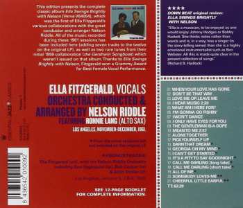CD Ella Fitzgerald: Ella Swings Brightly With Nelson - The Complete Sessions