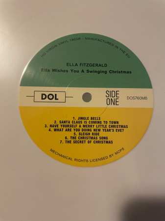 LP Ella Fitzgerald: Ella Wishes You A Swinging Christmas CLR