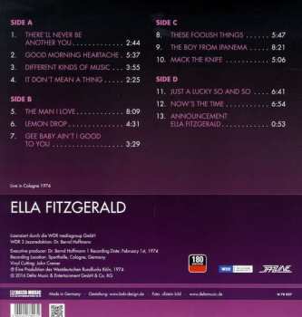 2LP Ella Fitzgerald: Live in Cologne 1974
