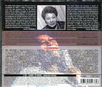 3CD Ella Fitzgerald: Live In Paris 1957-1962