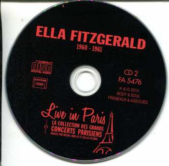 3CD Ella Fitzgerald: Live In Paris 1957-1962