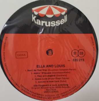 LP Louis Armstrong: Ella And Louis NUM | LTD | CLR