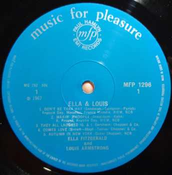 LP Louis Armstrong: Ella & Louis CLR