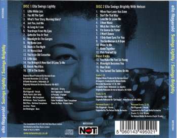 2CD/Dobozkészlet Ella Fitzgerald: Swings Lightly / Swings Brightly