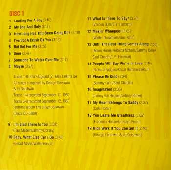 2CD Ella Fitzgerald: The Complete Piano Duets