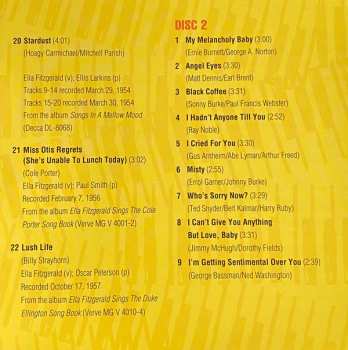 2CD Ella Fitzgerald: The Complete Piano Duets