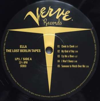 2LP Ella Fitzgerald: The Lost Berlin Tapes