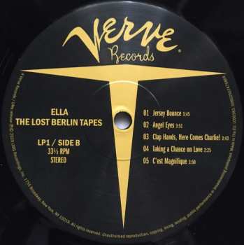 2LP Ella Fitzgerald: The Lost Berlin Tapes