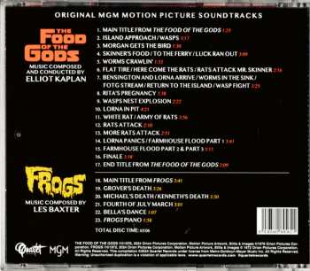 CD Les Baxter: The Food Of The Gods / Frogs (Original MGM Motion Picture Soundtracks) LTD