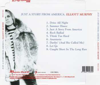 CD Elliott Murphy: Just A Story From America