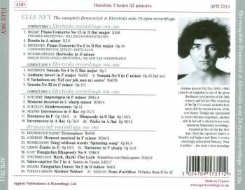 3CD Elly Ney: The Complete Brunswick & Electrola Solo 78-rpm Recordings