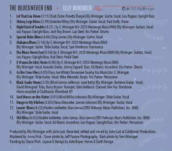 CD Elly Wininger: The Blues Never End