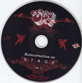 2CD Eloy: Reincarnation On Stage DIGI