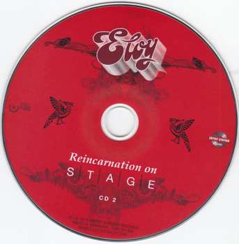 2CD Eloy: Reincarnation On Stage DIGI