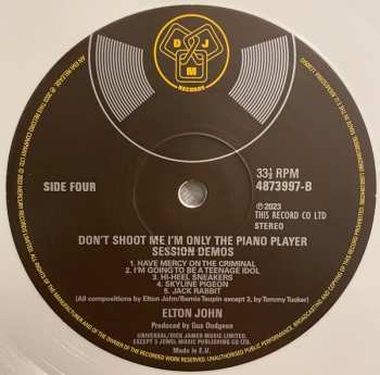 2LP Elton John: Don't Shoot Me, I'm Only The Piano Player LTD | CLR