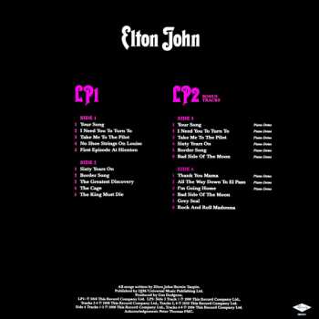 2LP Elton John: Elton John CLR | LTD