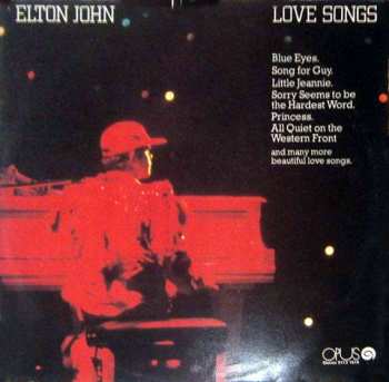 LP Elton John: Love Songs