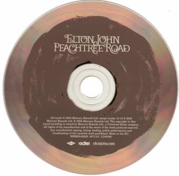 CD Elton John: Peachtree Road