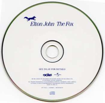 CD Elton John: The Fox