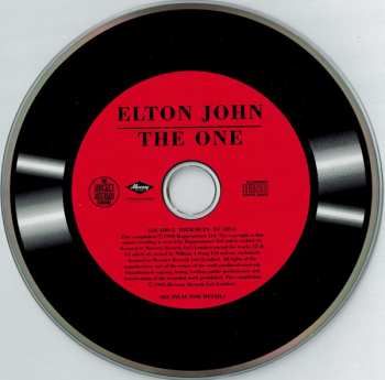 CD Elton John: The One