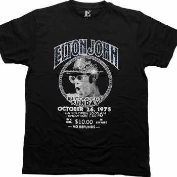 Merch Elton John: Póló In Concert
