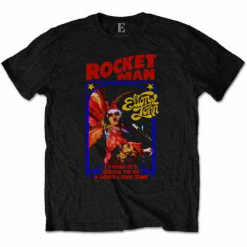 Merch Elton John: Póló Rocketman Feather Suit 