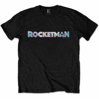 Merch Elton John: Póló Rocketman Movie Logo Elton John 