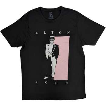 Merch Elton John: Elton John Unisex T-shirt: Tux Photo (small) S