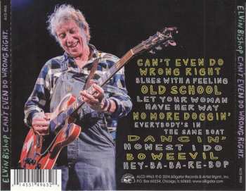 CD Elvin Bishop: Can't Even Do Wrong Right