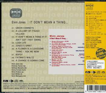 CD Elvin Jones: It Don't Mean A Thing... LTD