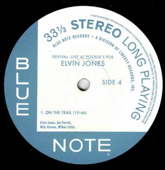 3LP Elvin Jones: Revival (Live At Pookie's Pub)