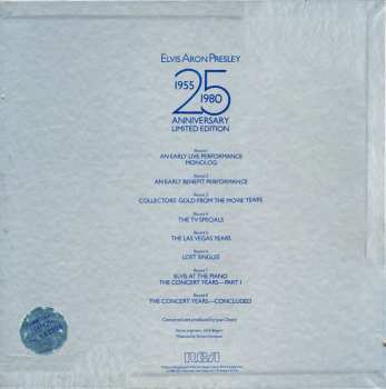 8LP/Dobozkészlet Elvis Presley: Elvis Aron Presley (1955-1980 - 25 Anniversary) LTD | NUM