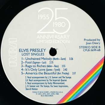 8LP/Dobozkészlet Elvis Presley: Elvis Aron Presley (1955-1980 - 25 Anniversary) LTD | NUM