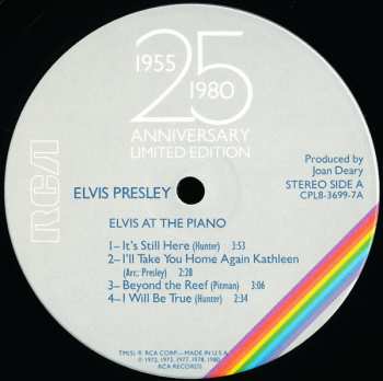 8LP/Dobozkészlet Elvis Presley: Elvis Aron Presley (1955-1980 - 25 Anniversary) LTD | NUM