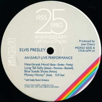 8LP/Dobozkészlet Elvis Presley: Elvis Aron Presley (1955-1980 - 25 Anniversary) LTD | NUM